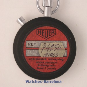 HEUER Chronograph stop watch Hour Decimal