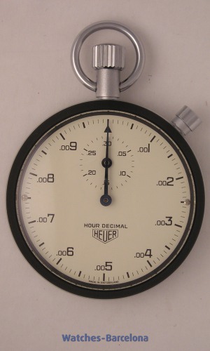 HEUER Chronograph stop watch Hour Decimal